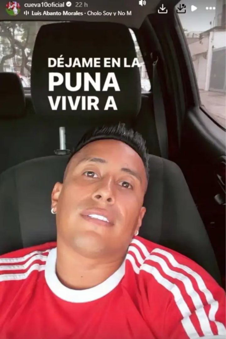 Christian Cueva y su mensaje