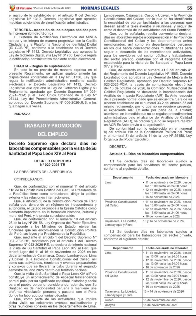 Decreto supremo