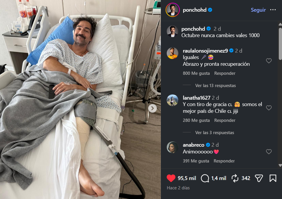 Alfonso Herrera genera preocupación al ser operado por tercera vez