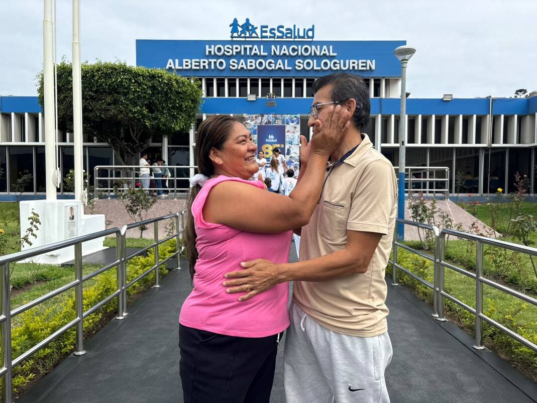 El paciente fue salvado.