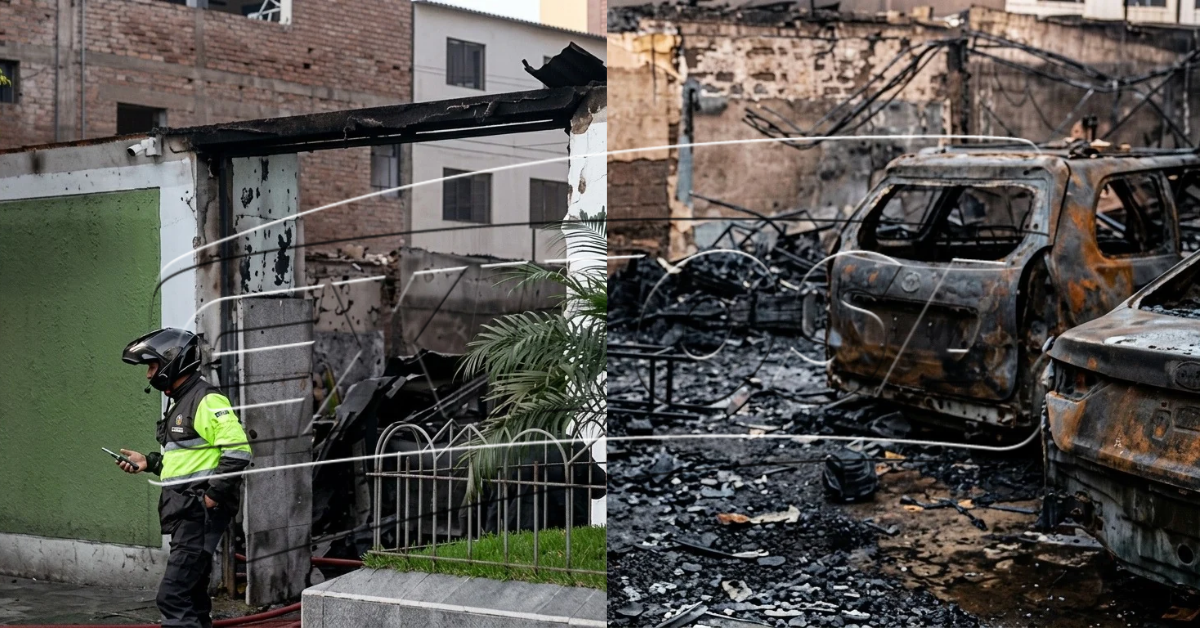 Imágenes del depósito en jirón Restauración, en Breña