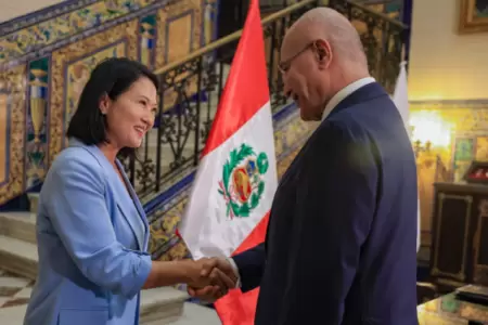 Keiko Fujimori se reuni� con representantes de ACNUR