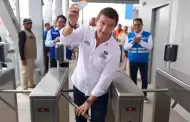 Renzo Reggiardo inicia marcha blanca de la Vía Expresa Grau y supervisa primera prueba operativa