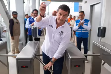 Alcalde supervis� pruebas con pasajeros.