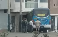 Chorrillos: bus de la línea 160 se estrella contra local de autopartes y conductor resultó herido