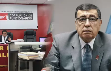 Poder Judicial emiti� sentencia contra exgobernador.