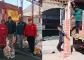 La empresa reafirma su compromiso social con gran dotaci�n.
