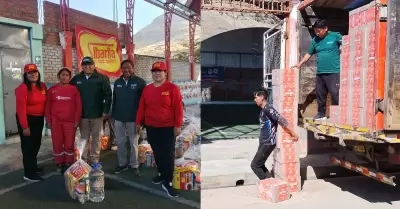 La empresa reafirma su compromiso social con gran dotaci�n.