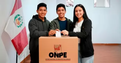 J�venes votar�n por primera vez