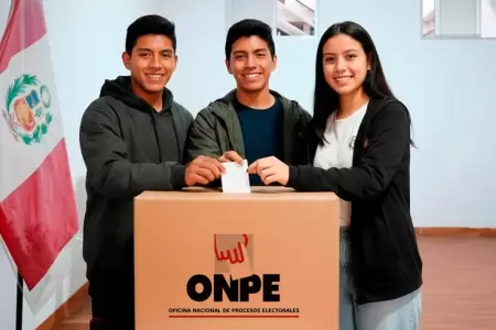 J�venes votar�n por primera vez