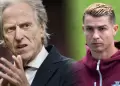 Jorge Jesus no habla de Ronaldo: "Lo m�s importante es que el equipo cree en lo que hace"