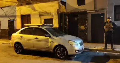 Balean a taxista en medio de asalto en el Callao