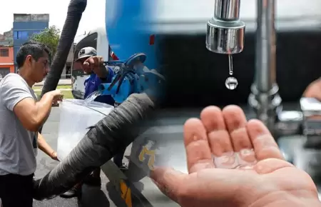 Cronograma del corte de agua en Lima.