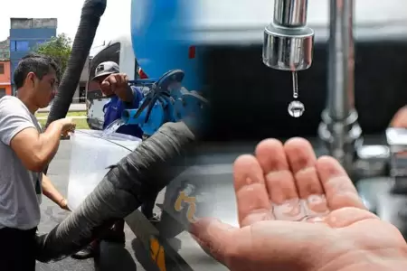 Cronograma del corte de agua en Lima.