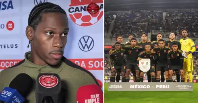 Jonathan David, figura de Canad�, elogia rendimiento de la selecci�n peruana