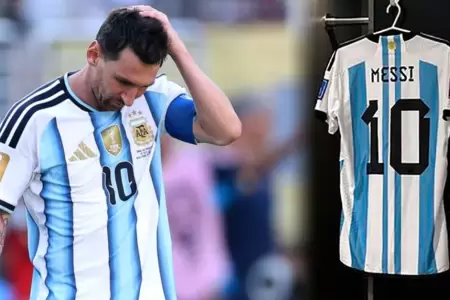 Messi arrib� acompa�ado por su familia este viernes.