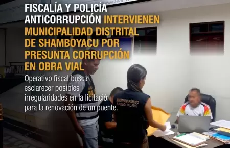 Fiscal�a intervino en municipalidad.