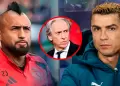 Arturo Vidal respalda a Cristiano Ronaldo tras abandonar la selecci�n de Portugal: "A Cristiano hay que cuidarlo"