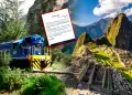 Tren a Machu Picchu suspende servicio por nuevo incidente en la v�a: esto se sabe hasta ahora