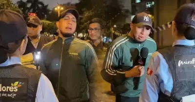 Serenazgo de Miraflores intervino transmisi�n de Pinky Show