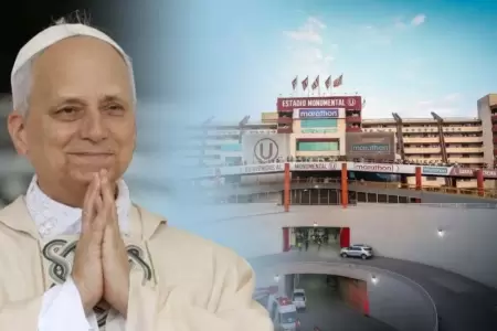 Papa Le�n XIV no ir� al Estadio Monumental