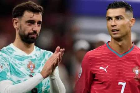 Fernandes respald� a CR7 tras la controversia.