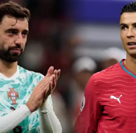 Fernandes respald� a CR7 tras la controversia.