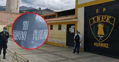 INPE confisca 445 envoltorios en Establecimiento Penitenciario de Huaraz