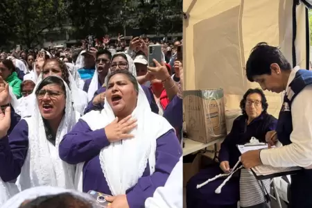 Primera procesi�n del Se�or de los Milagros dej� alrededor de 90 atenciones m�di