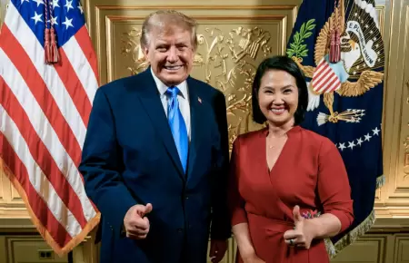 Keiko Fujimori resalta alianzas en seguridad tras encuentro con Donald Trump en