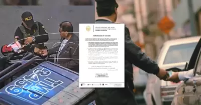 PNP responde a denuncia por presunta coima y anuncia investigaci�n a polic�as en