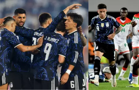 Argentina arras� 7-0 con Burkina Faso en amistoso internacional FIFA