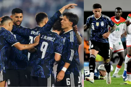 Argentina arras� 7-0 con Burkina Faso en amistoso internacional FIFA