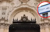 ERM 2026: Defensor�a alerta por fallas en 11 ODPE y pide reforzar seguridad en zonas cr�ticas