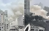 Emergencia en Miraflores: se registra incendio en acantilado de la Costa Verde en plenas Elecciones Regionales y Municipales