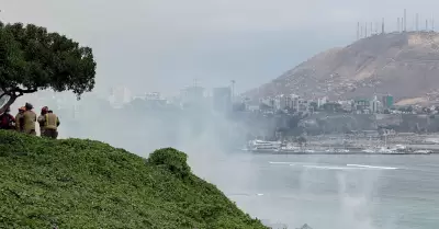 Incendio en Miraflores ha sido controlado.