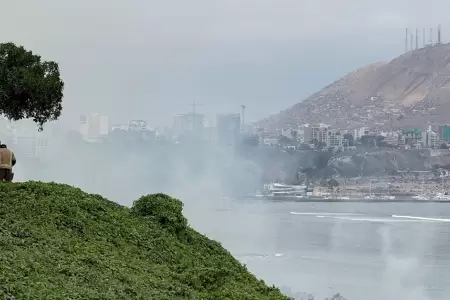 Incendio en Miraflores ha sido controlado.