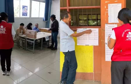 Jurado Nacional de Elecciones despleg� alrededor 30 mil fiscalizadores en jornad