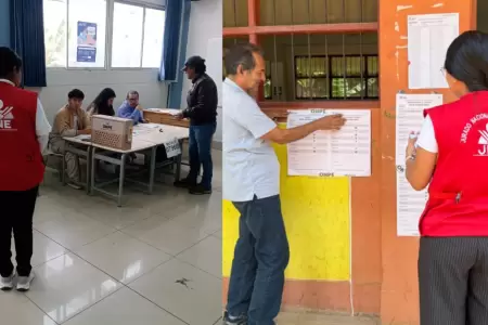 Jurado Nacional de Elecciones despleg� alrededor 30 mil fiscalizadores en jornad