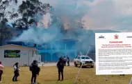 ERM 2026: ONPE, JNE y RENIEC condenan atentado en local de votación de Cajamarca