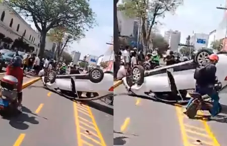 Veh�culo bloque� la ciclov�a.