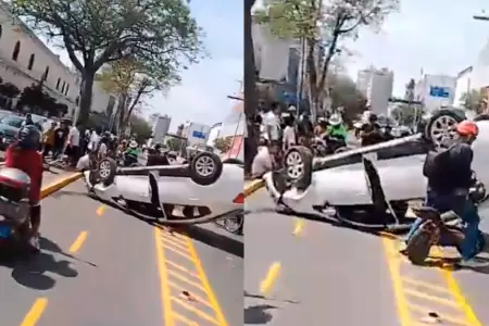 Veh�culo bloque� la ciclov�a.