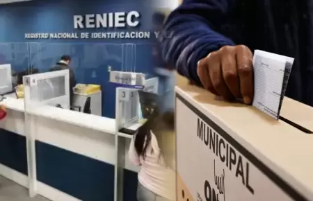 Reniec registr� alta demanda digital.