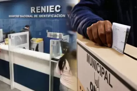 Reniec registr� alta demanda digital.