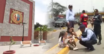 Accidente afueras de la San Marcos.