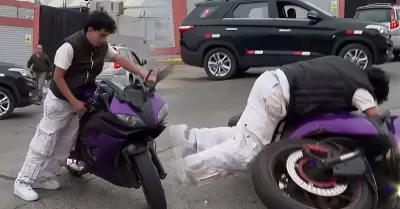 El joven sufri� un accidente.