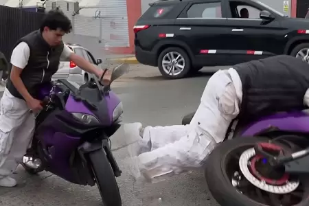 El joven sufri� un accidente.