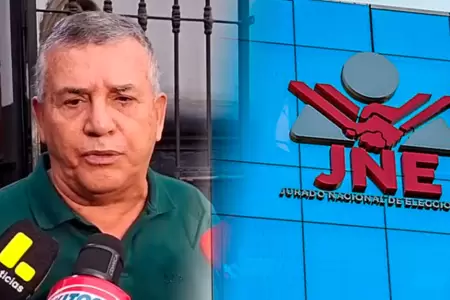Daniel Urresti cuestiona desempe�o del JNE en las ERM 2026.