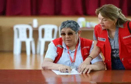 Conadis supervis� accesibilidad en m�s de 110 locales de votaci�n para discapaci