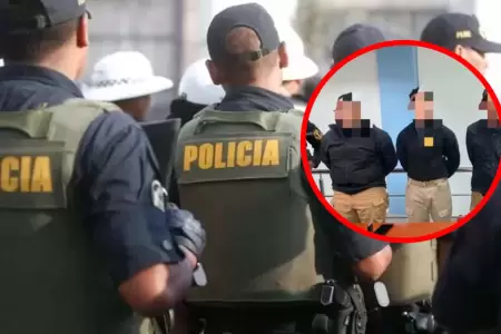 PNP detiene a cuatro personas armadas en �ncash.